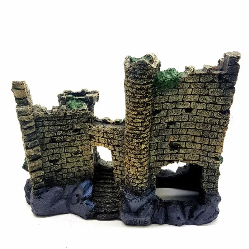 Ancient Castle Decoration For Your Aquarium