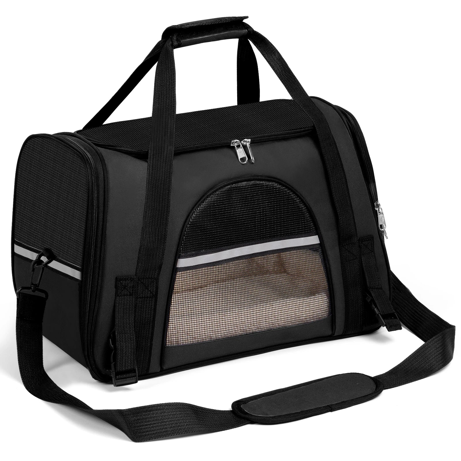 Dog/Cat Carrier for Small, Medium Pet Up to 15Lbs