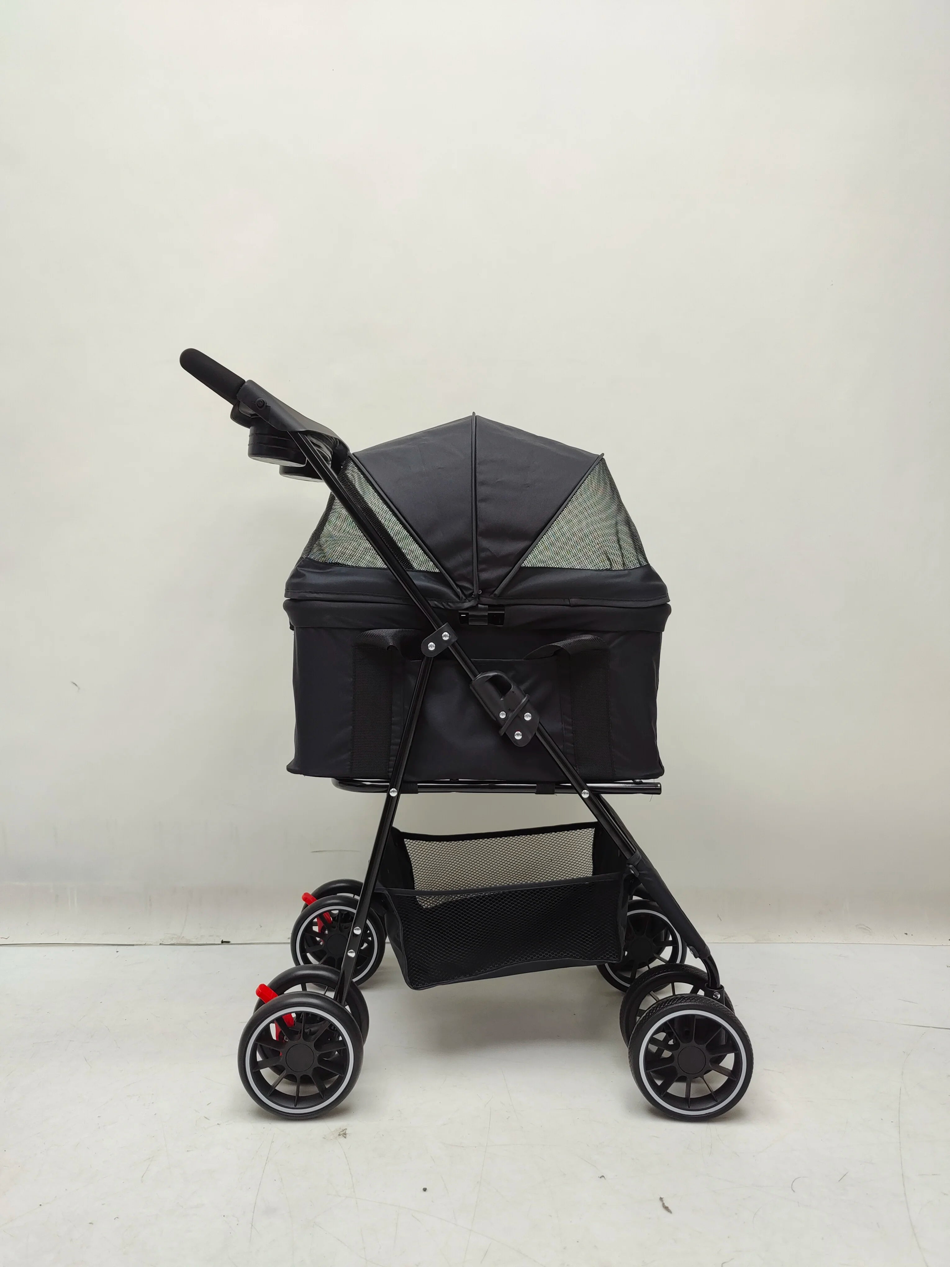 3 in 1 Portable Foldable Pet Stroller for Medium Dogs Cats