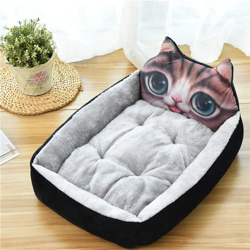 Winter Warm Puppy Cat Bed