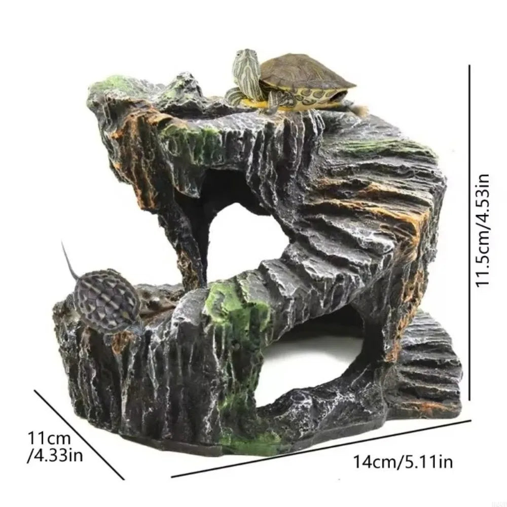 Sturdy Non-Toxic Resin Turtle Basking Platform