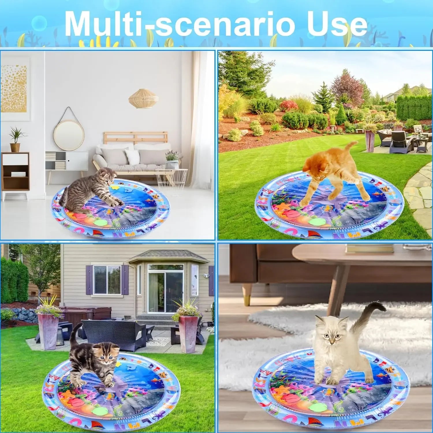 Water Sensory Thickened Inflatable Play Mat