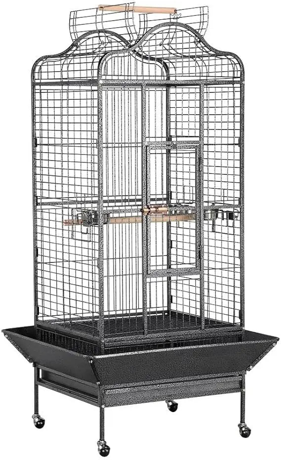 Extra Large Bird Cage with Open Play Top