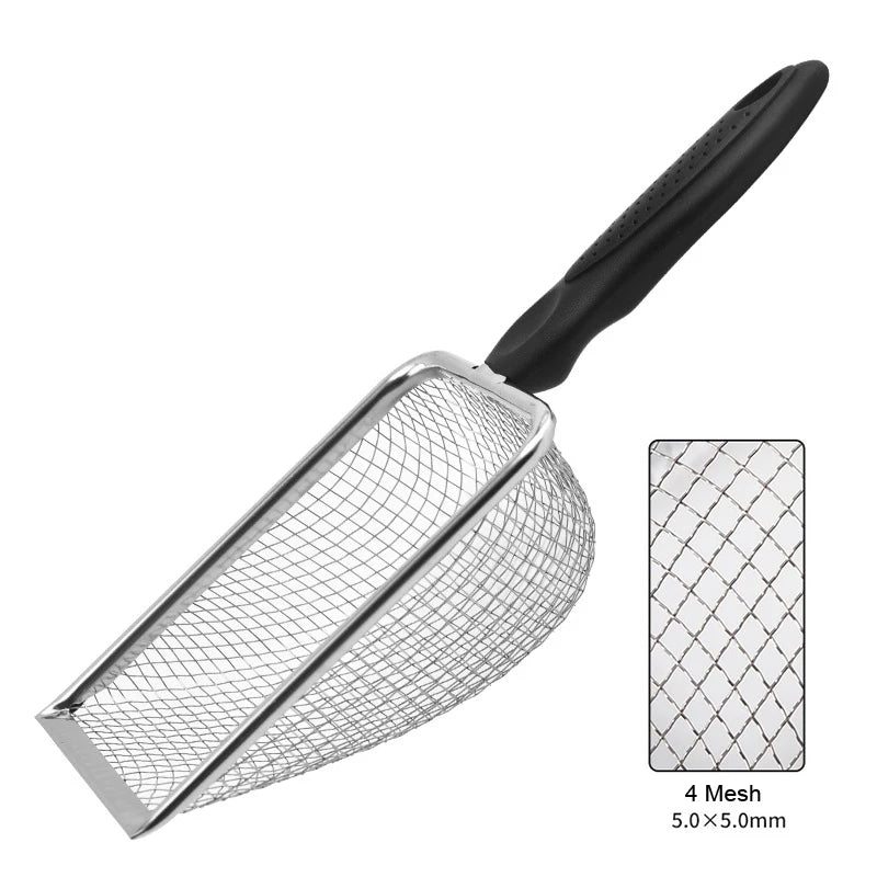 Pet Cleaning Tools - Stainless Steel Tank Shovel Net