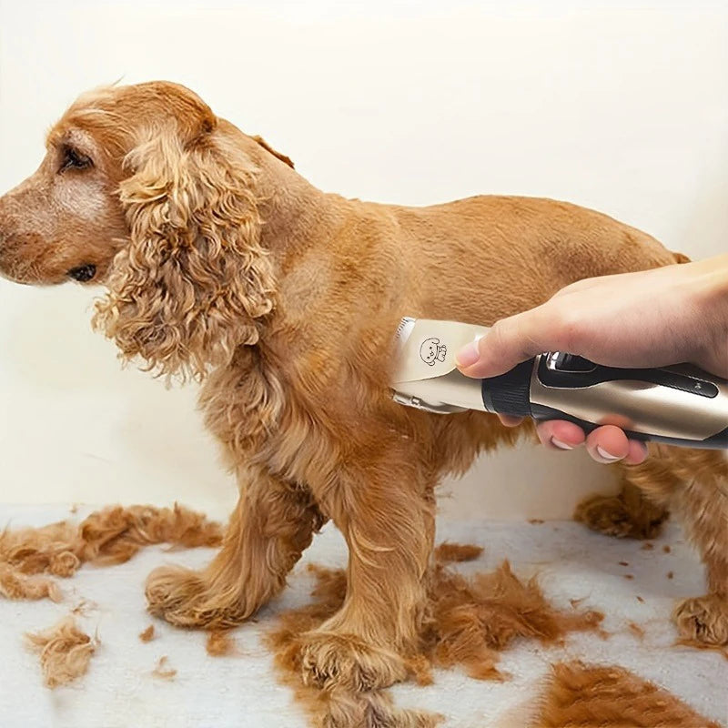Pet Hair Trimmer Kit - Electric Precision Clippers