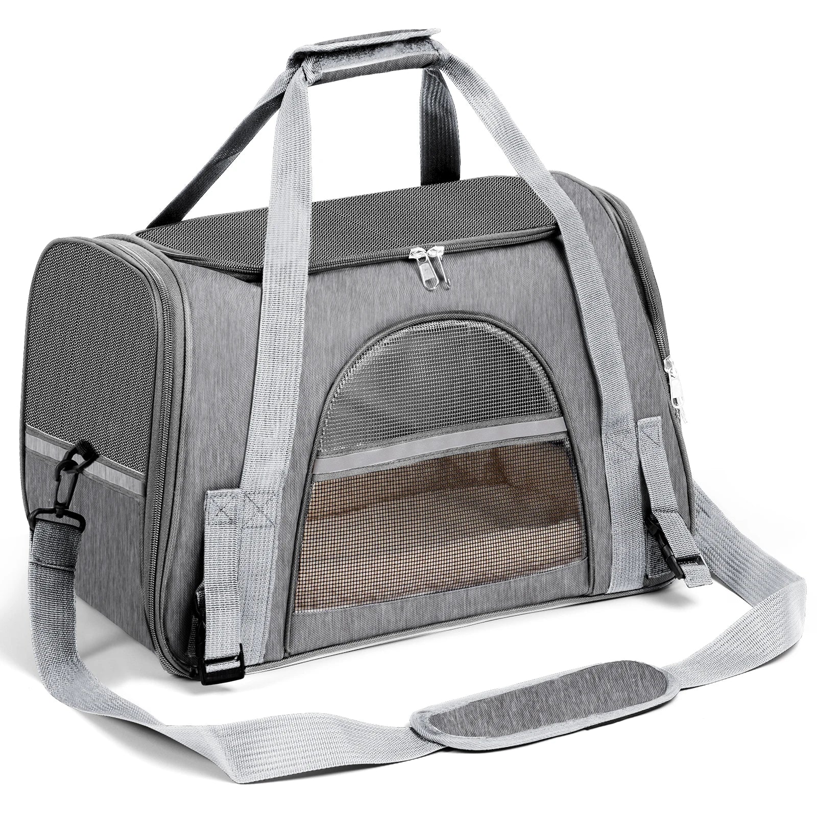 Dog/Cat Carrier for Small, Medium Pet Up to 15Lbs