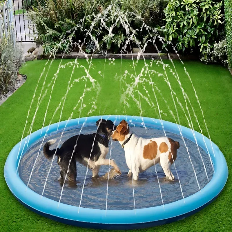 Heavy Duty Inflatable Dog Splash Mat