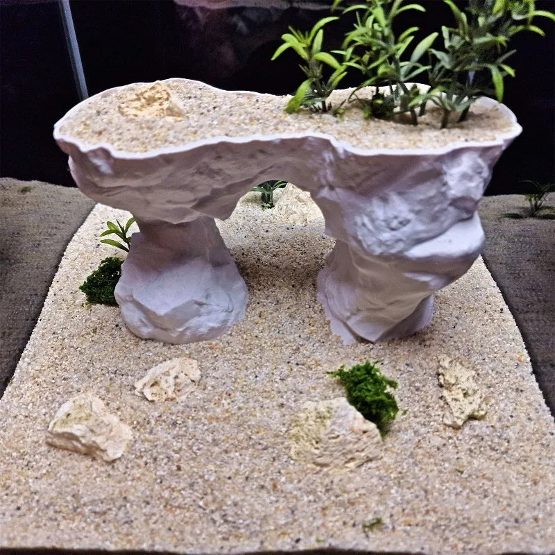 Reptile Hideout Cave Simulation Rock Habitat Decor