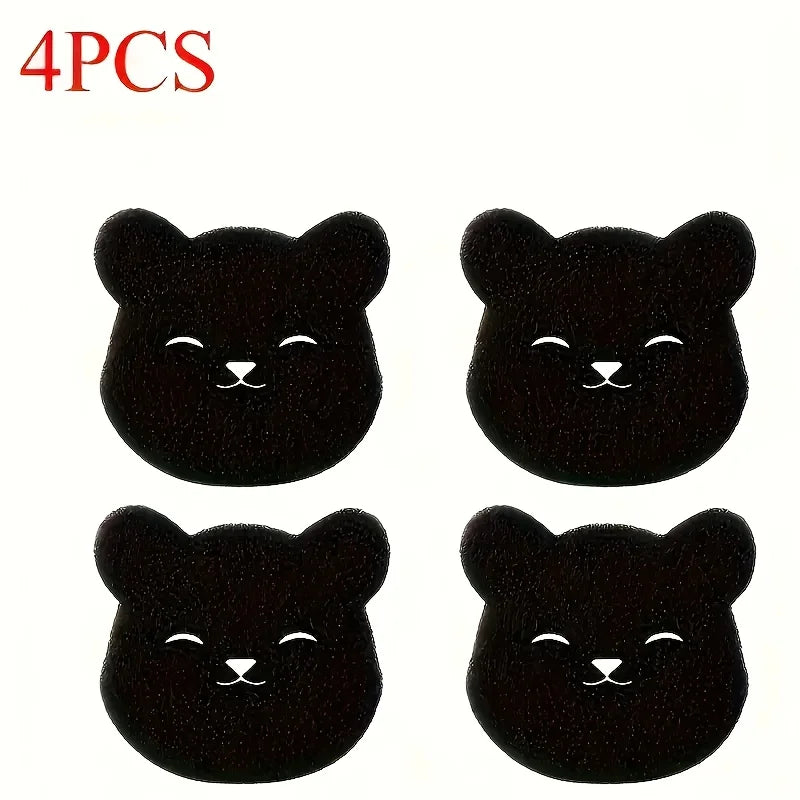 4-pieces, reusable pet hair laundry sponge - captures lint, hair, and debris, easy to clean, reusable, and durable