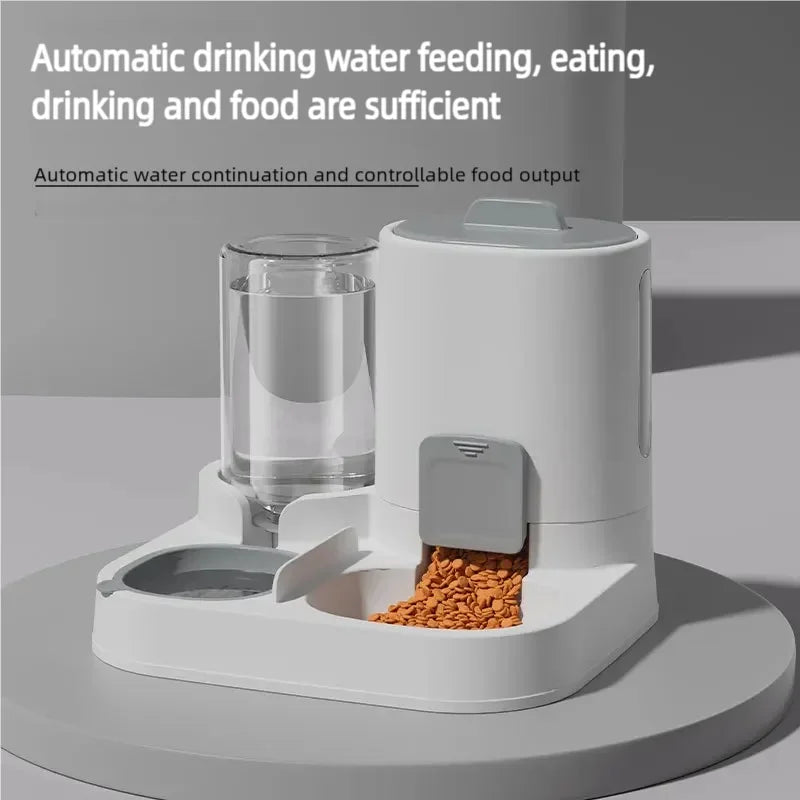 Automatic Large Capacity Gravity Feeder and Water Dispenser