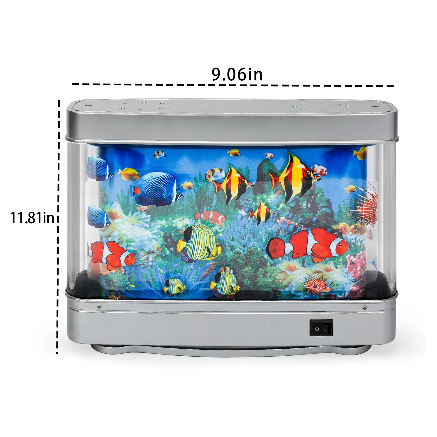 Artificial Aquarium: Fascinating Moving Pictures of Fish in Tank