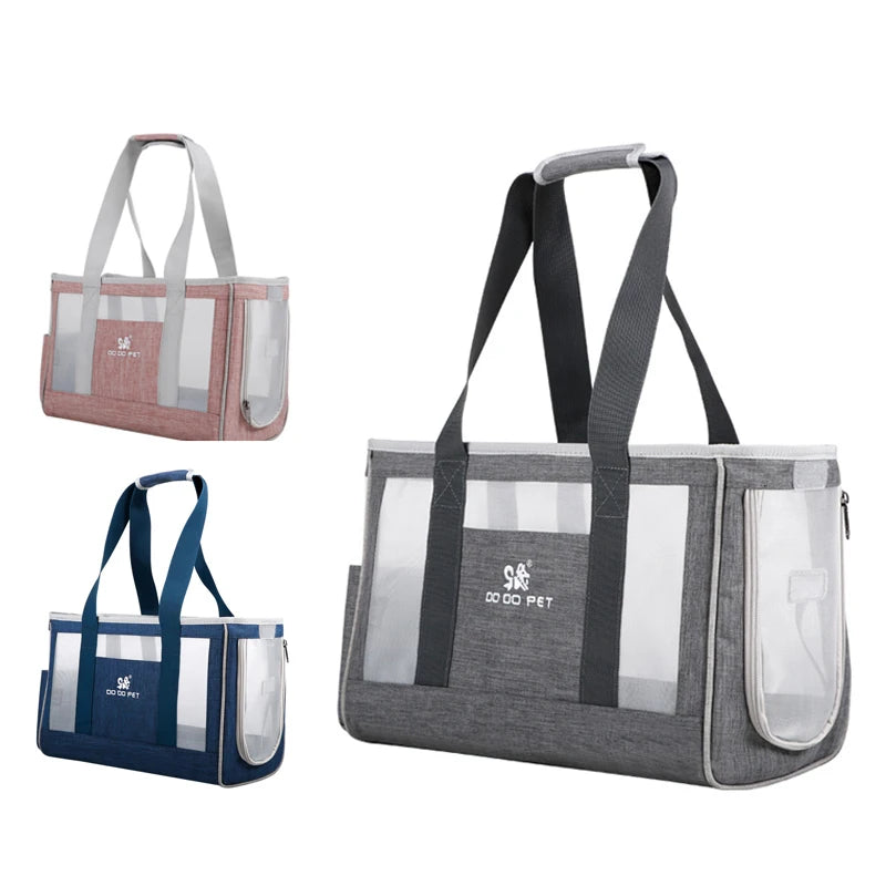 Cat or Dog Portable Breathable Carrier Bag